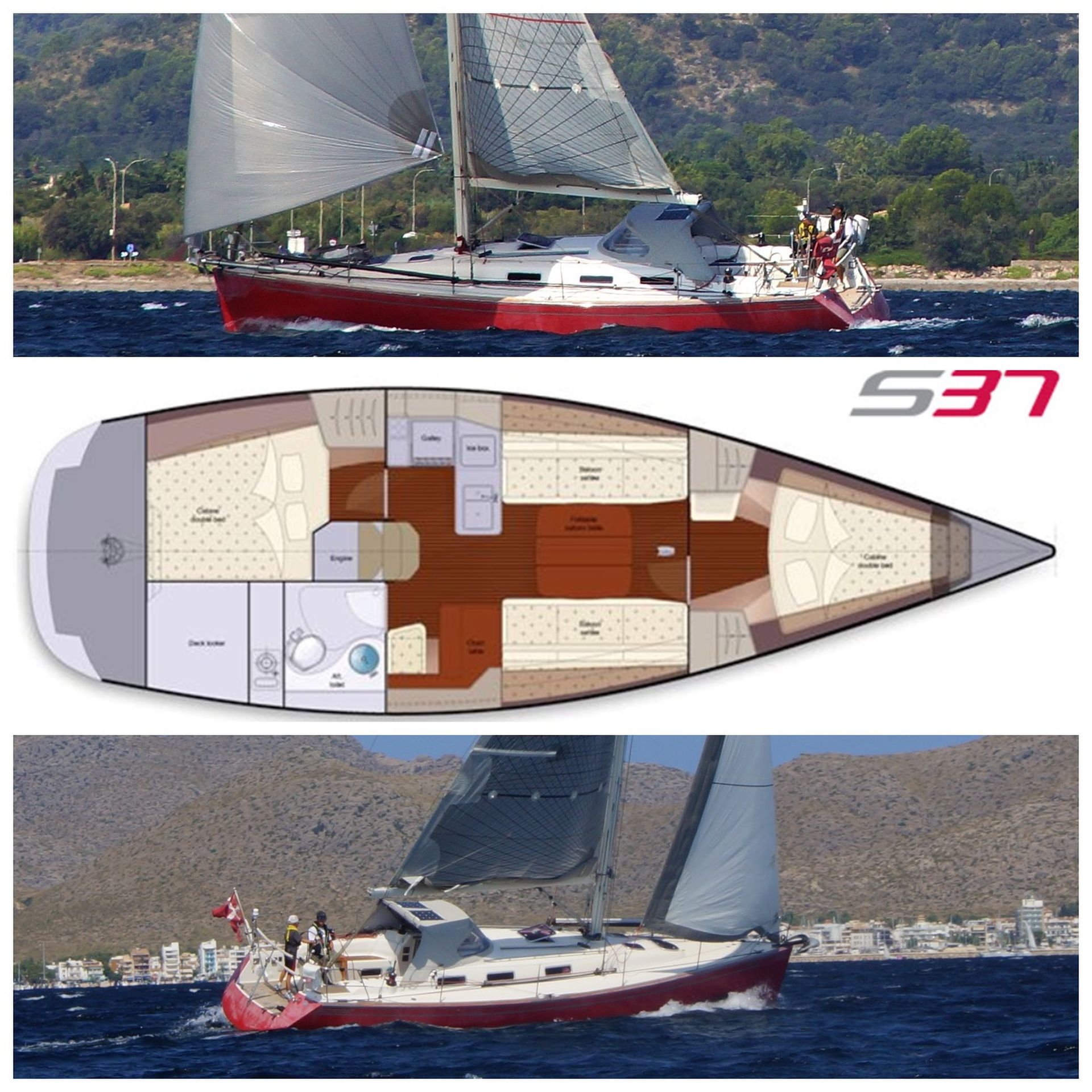 Salona 37 2008 - EU VAT Paid. Performance and comfortable living space combined. #22