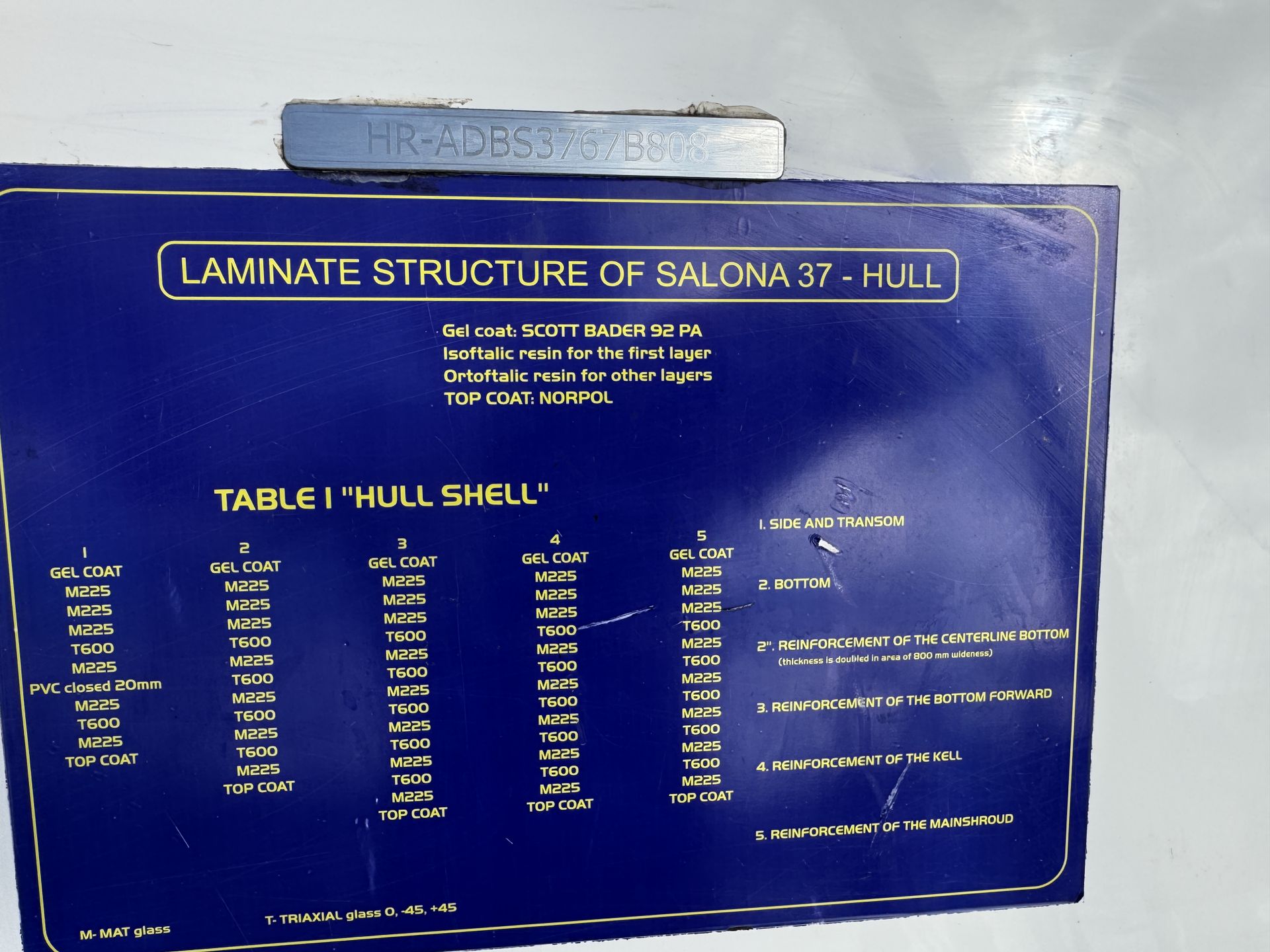 Salona 37 2008 - EU VAT Paid. Performance and comfortable living space combined. #64