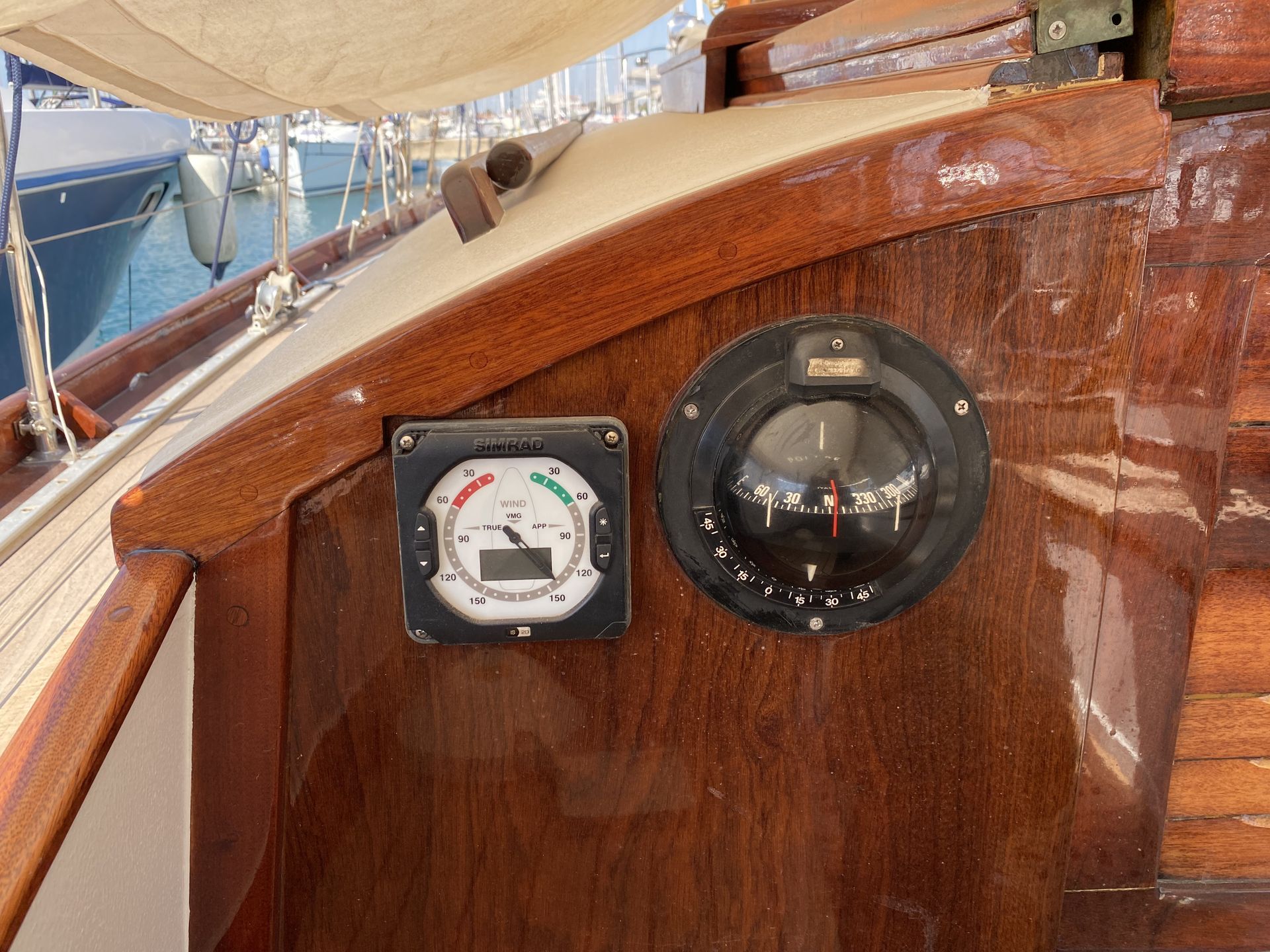 Classic Yacht Marconi Cutter 1955