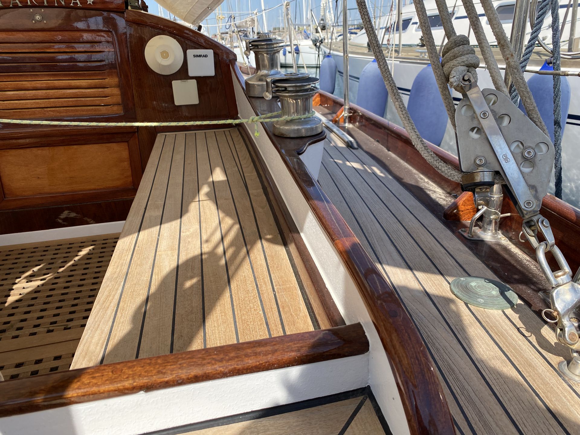 Classic Yacht Marconi Cutter 1955