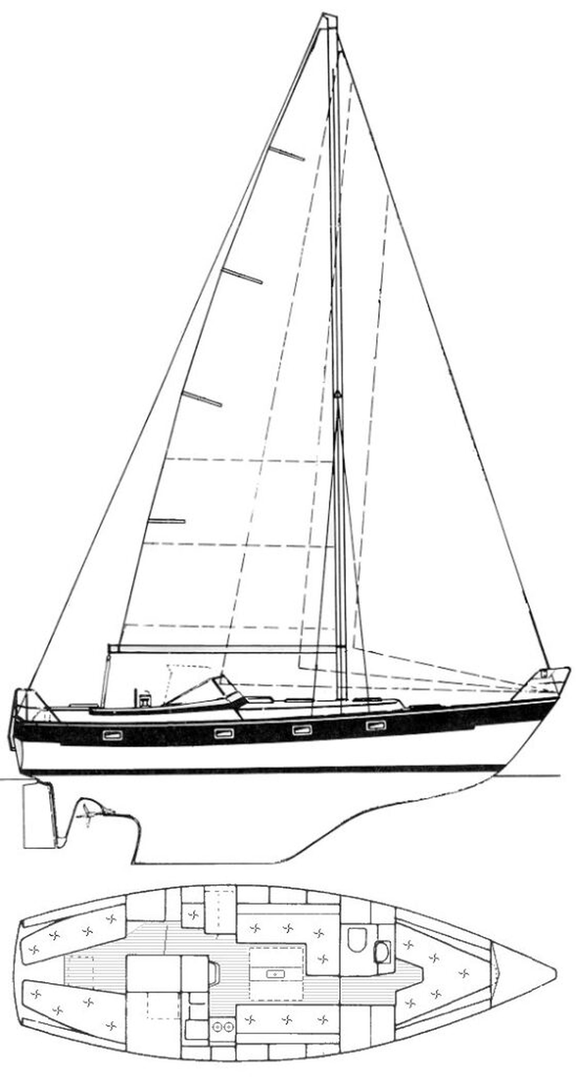 Hallberg Rassy HR 352 - 1980 - Aalborg