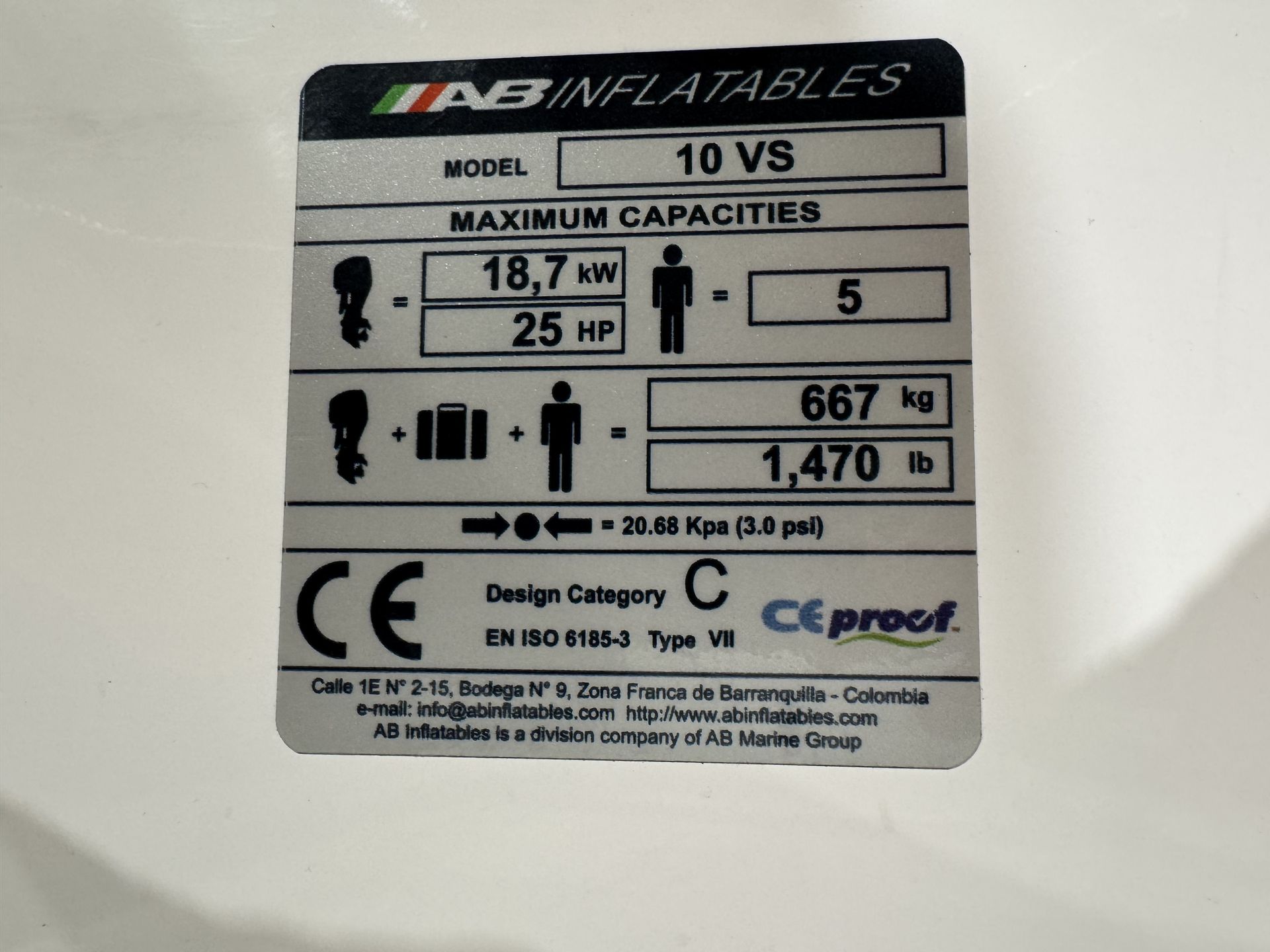 Navigo 10 VS - Army Green Hypalon #13