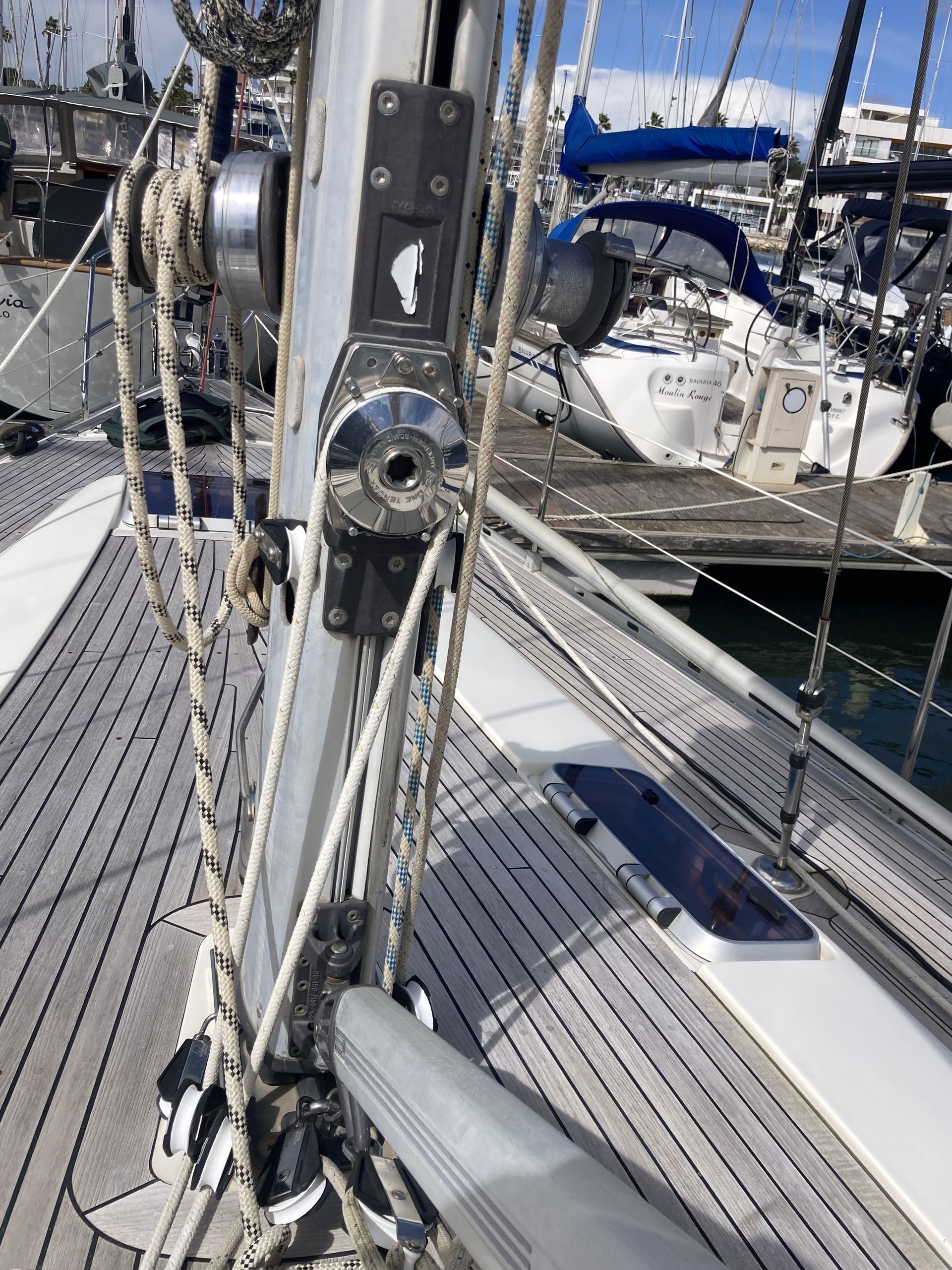 Bavaria 44 - 1993, VAT Paid, Newer teak #4