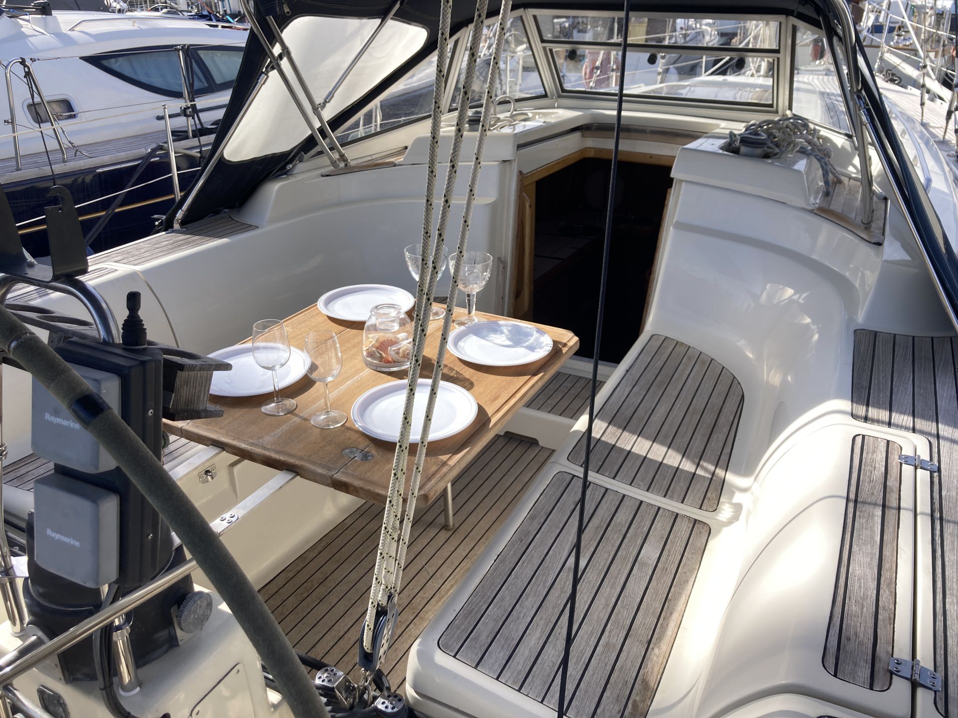 Bavaria 44 - 1993, VAT Paid, Newer teak #21