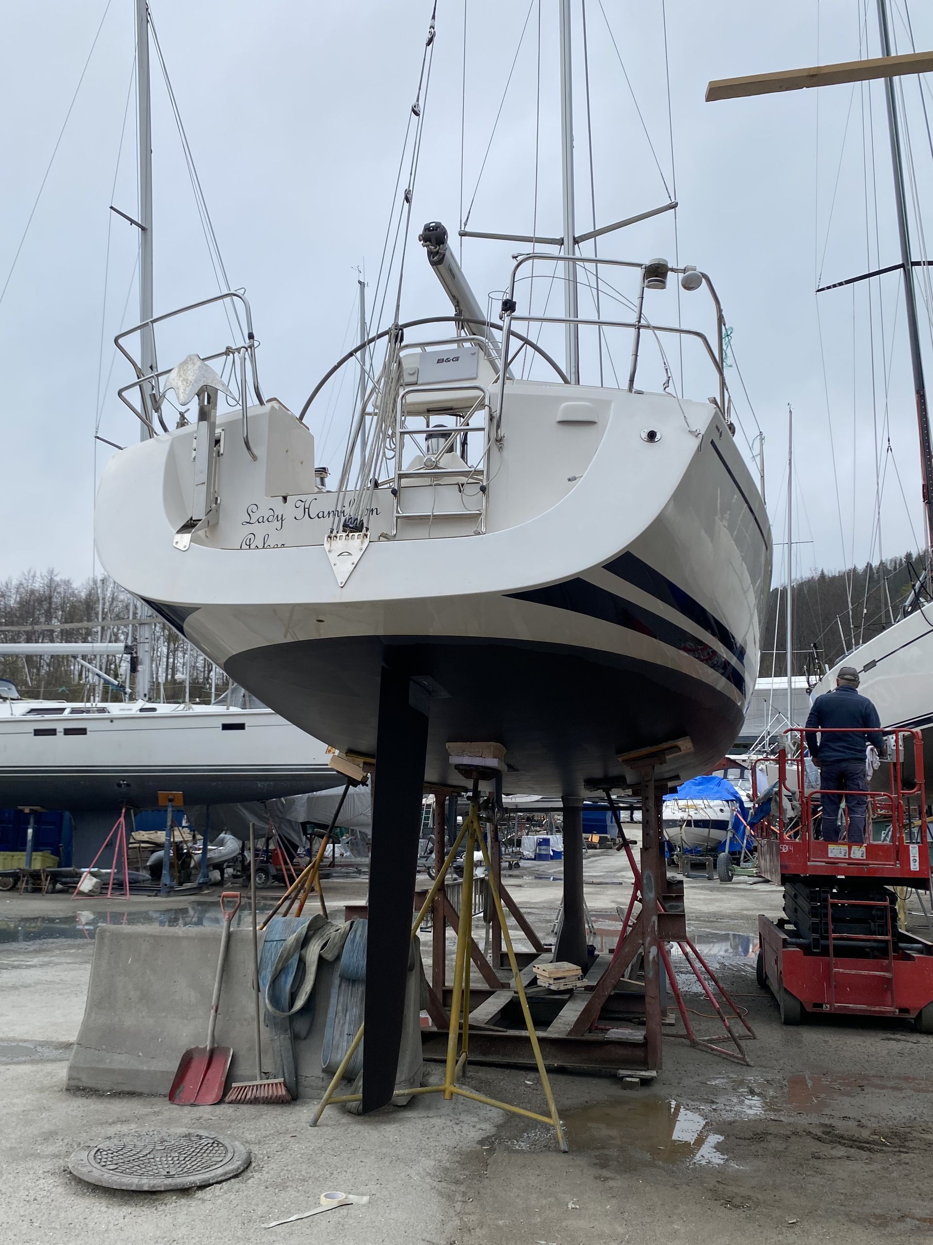 Arcona 430 med seil-egenskaper utover det vanlige. #4