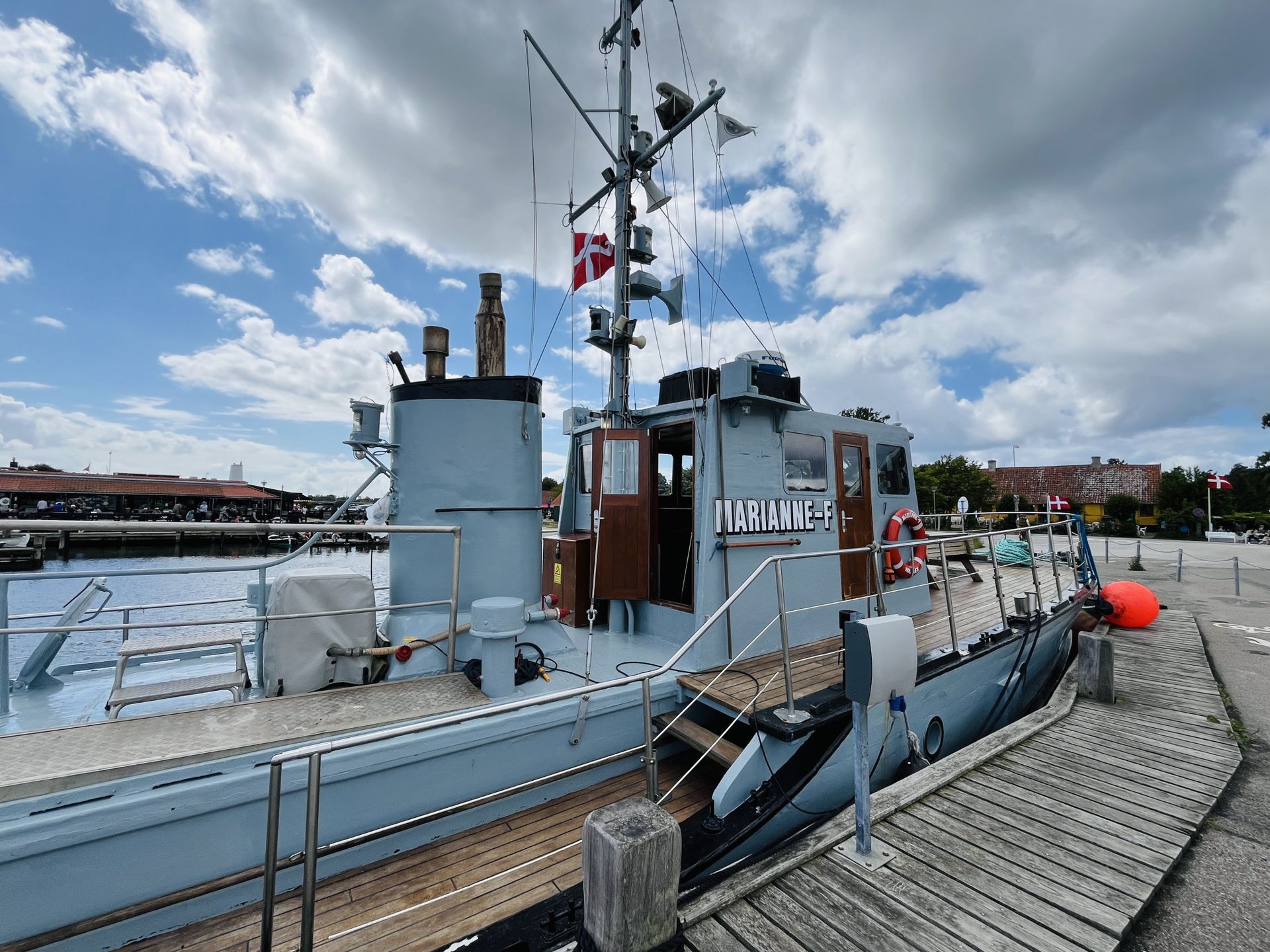 Former Naval Vessel and mine sweeper Marianne F #16