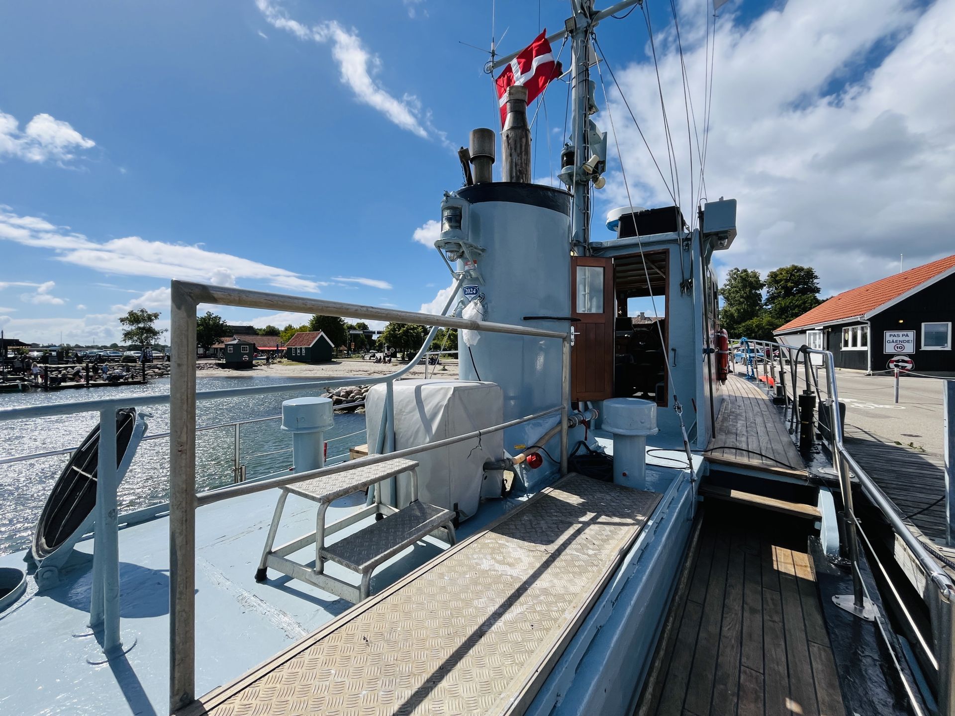 Former Naval Vessel and mine sweeper Marianne F #40