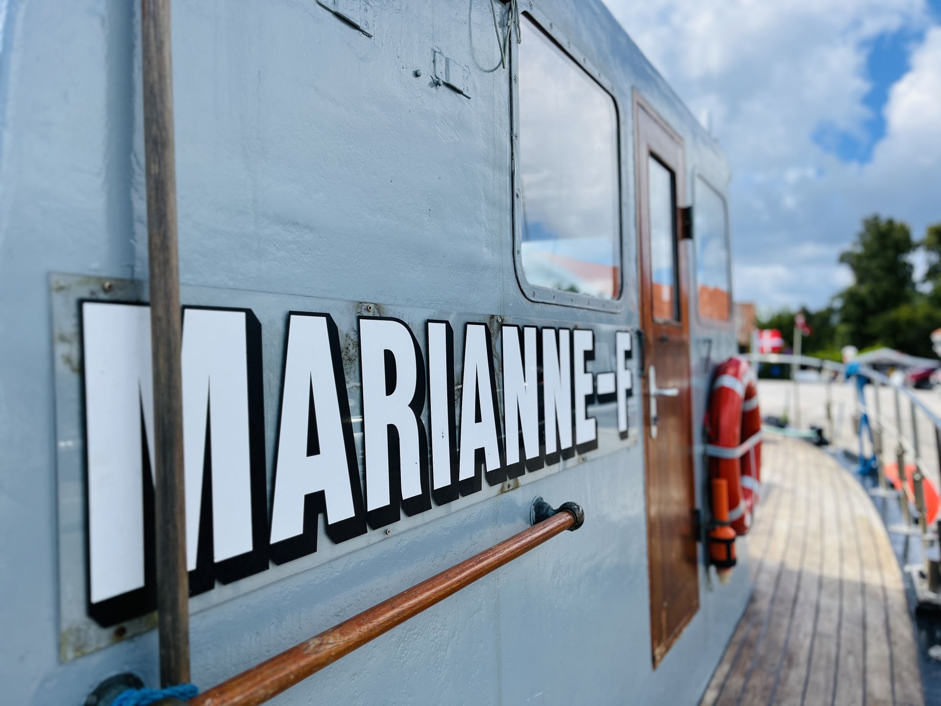 Former Naval Vessel and mine sweeper Marianne F #20