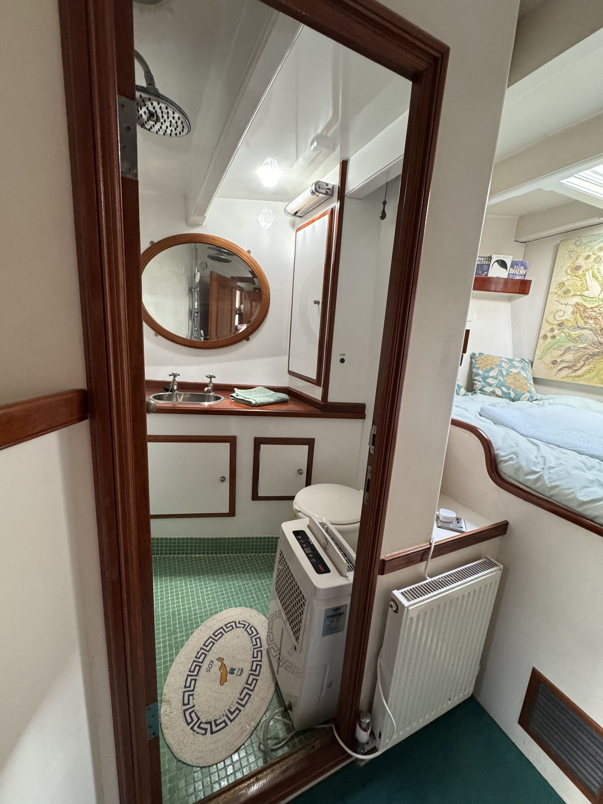 Stunning GRP (Fiberglas) Blue Water Cruiser in a historical Classic design, delivered 2012 #49