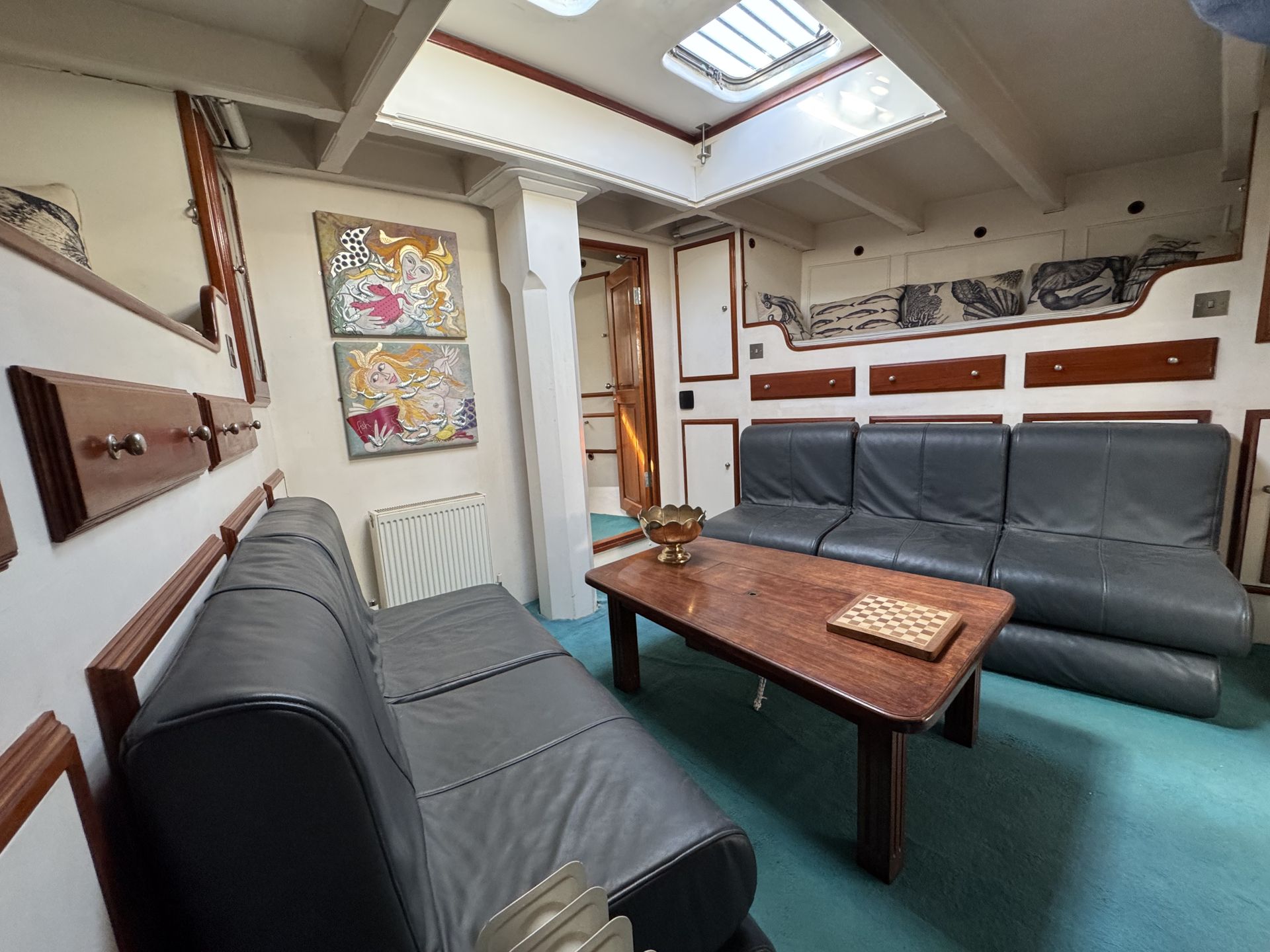 Stunning GRP (Fiberglas) Blue Water Cruiser in a historical Classic design, delivered 2012 #29