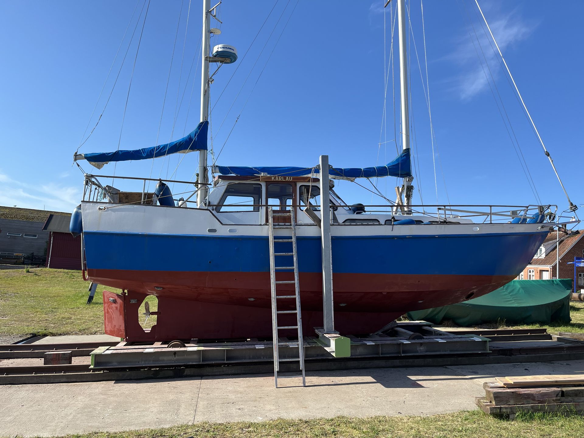 ketch 2 mastet stål #39
