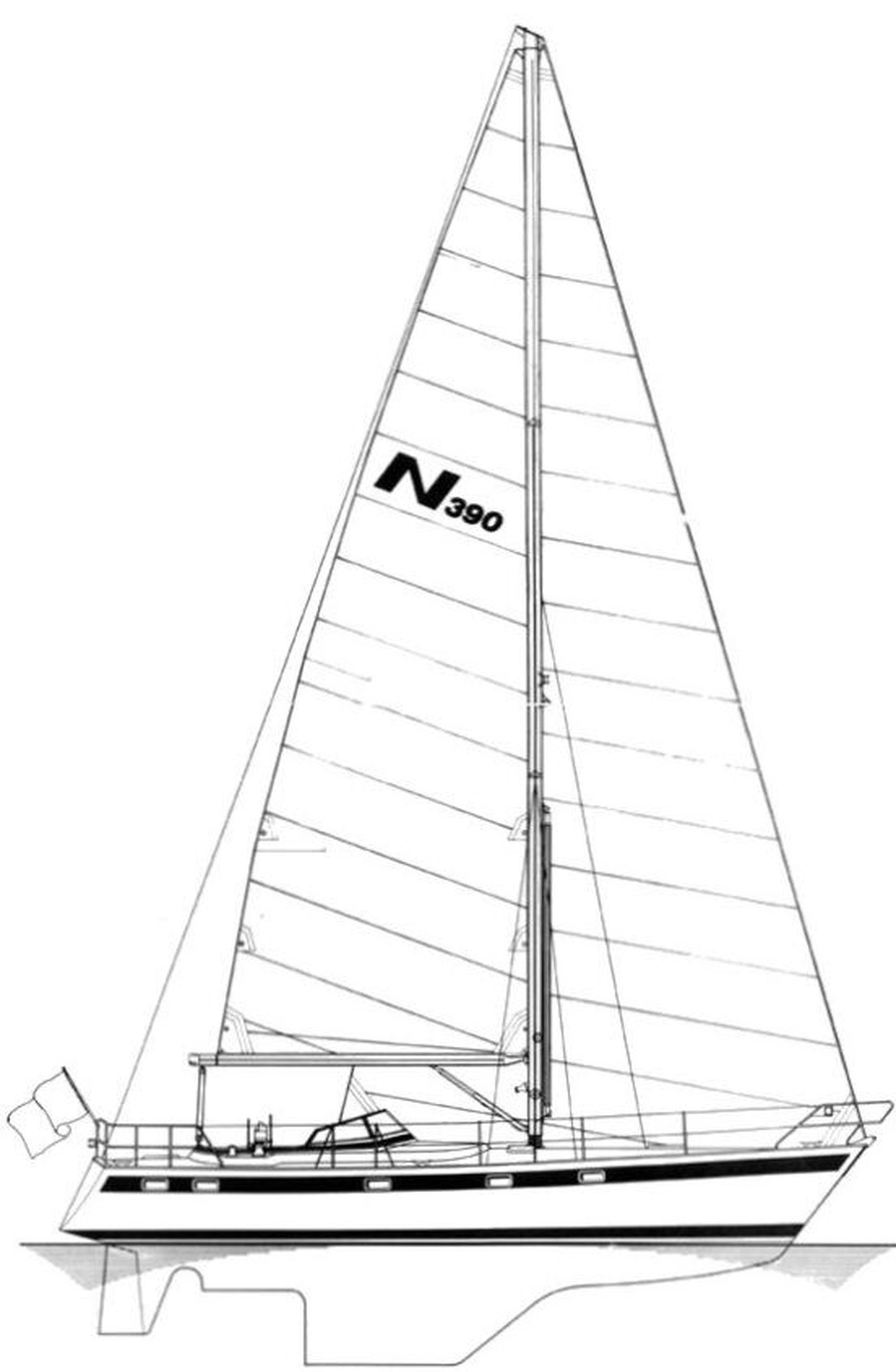 NAJAD 390  Fully Equipped Bluewater Cruiser in Excellent Condition #53