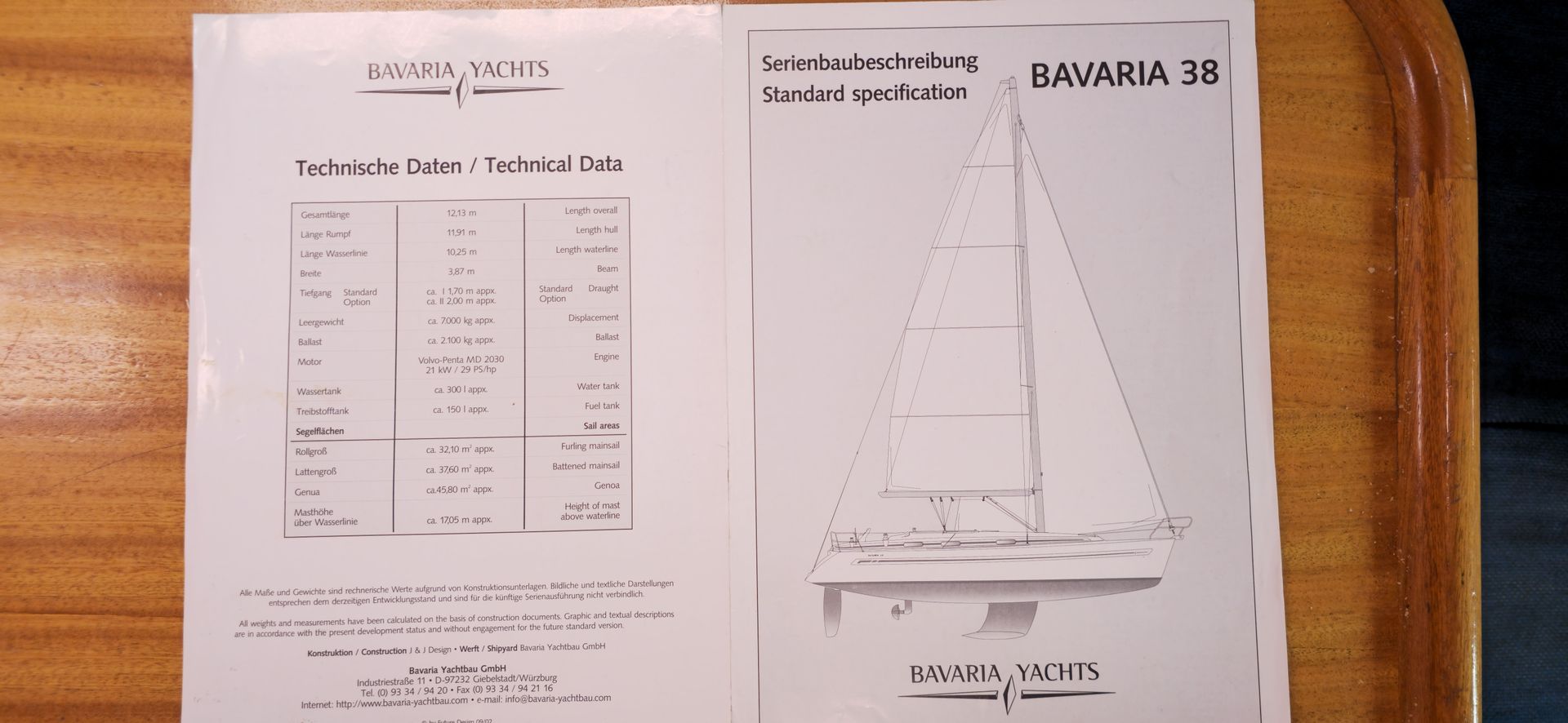 Bavaria 38 mit Liegeplatz und Winterlager, Rostock #49