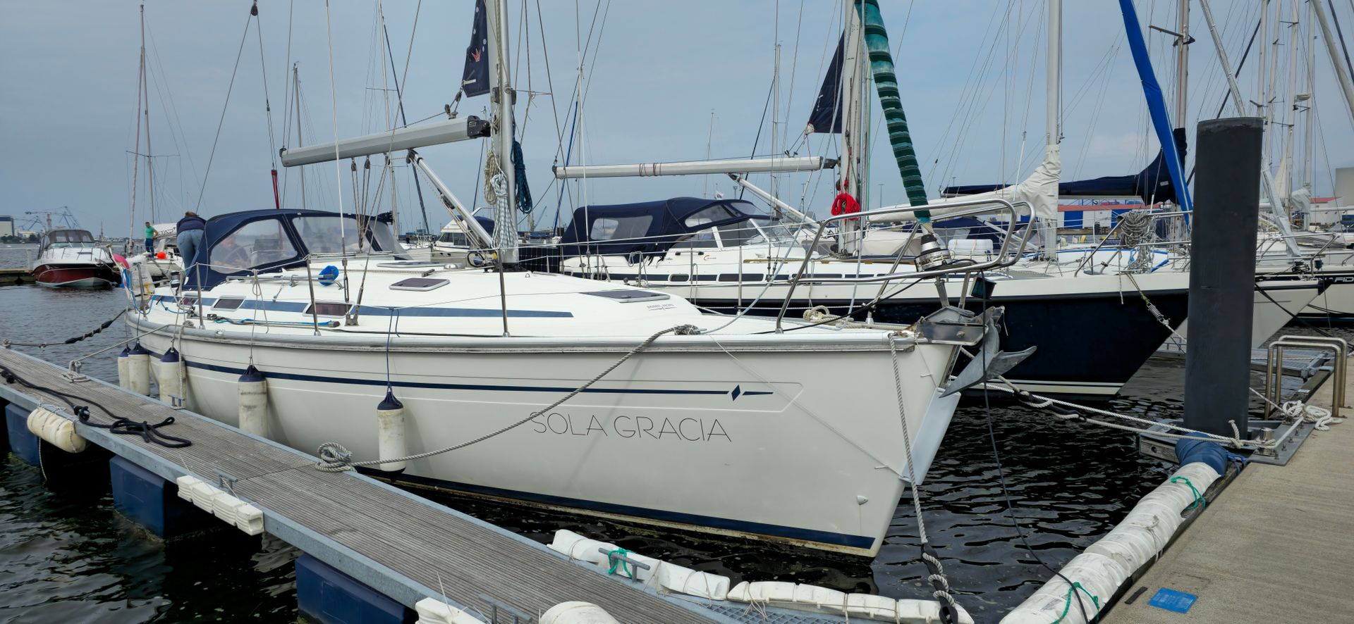 Bavaria 38 mit Liegeplatz und Winterlager, Rostock #1